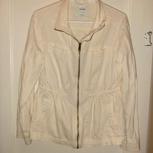 Old Navy linen utility jacket